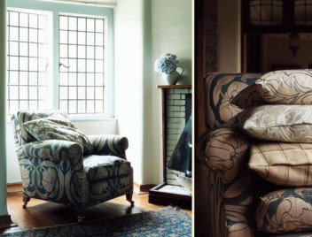 WILLIAM MORRIS PIMPERNEL FABRIC